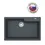 縮圖：Franke UBG 610-78 瑪瑙黑