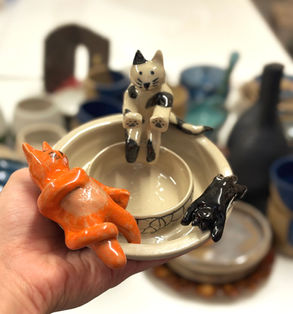 What came out of our glaze kiln! 🔥