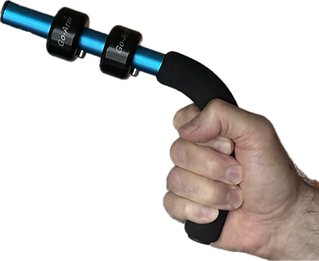 Image of Go-Arm in the hand of a user