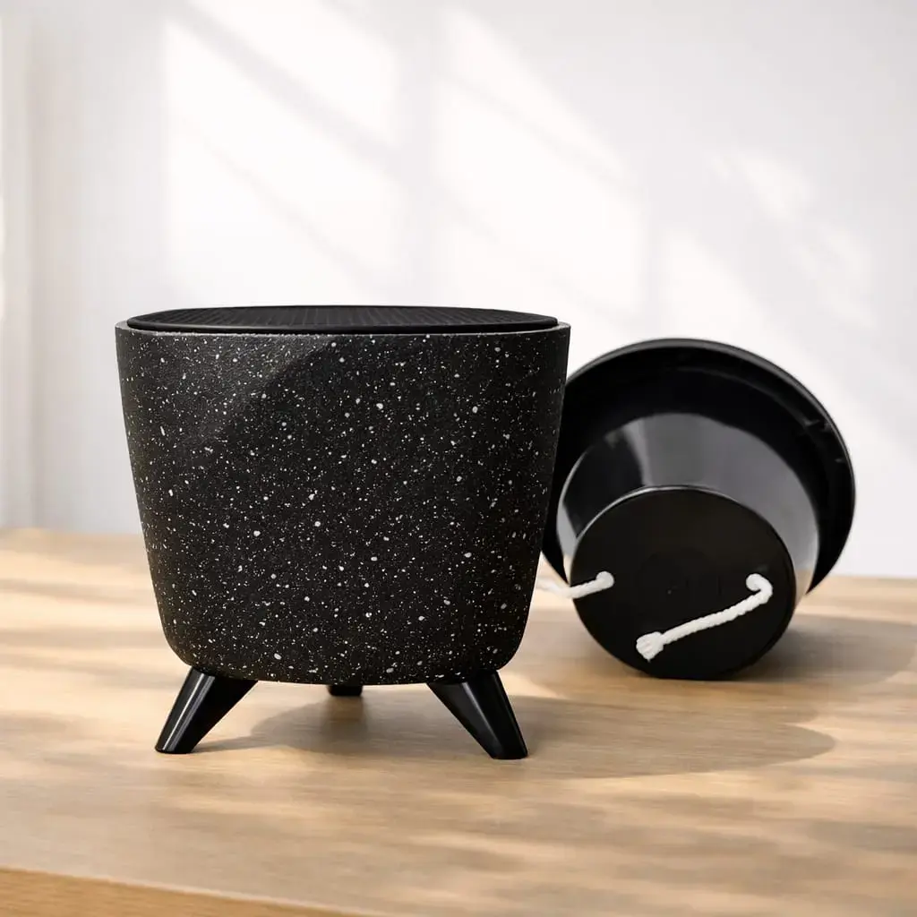 Premium Self Watering Pot – 5 Inch (Black)