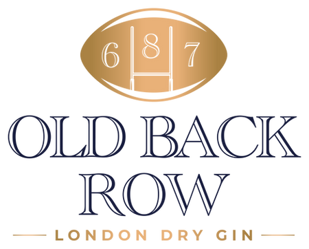 Old Back Row logo with rugby ball icon