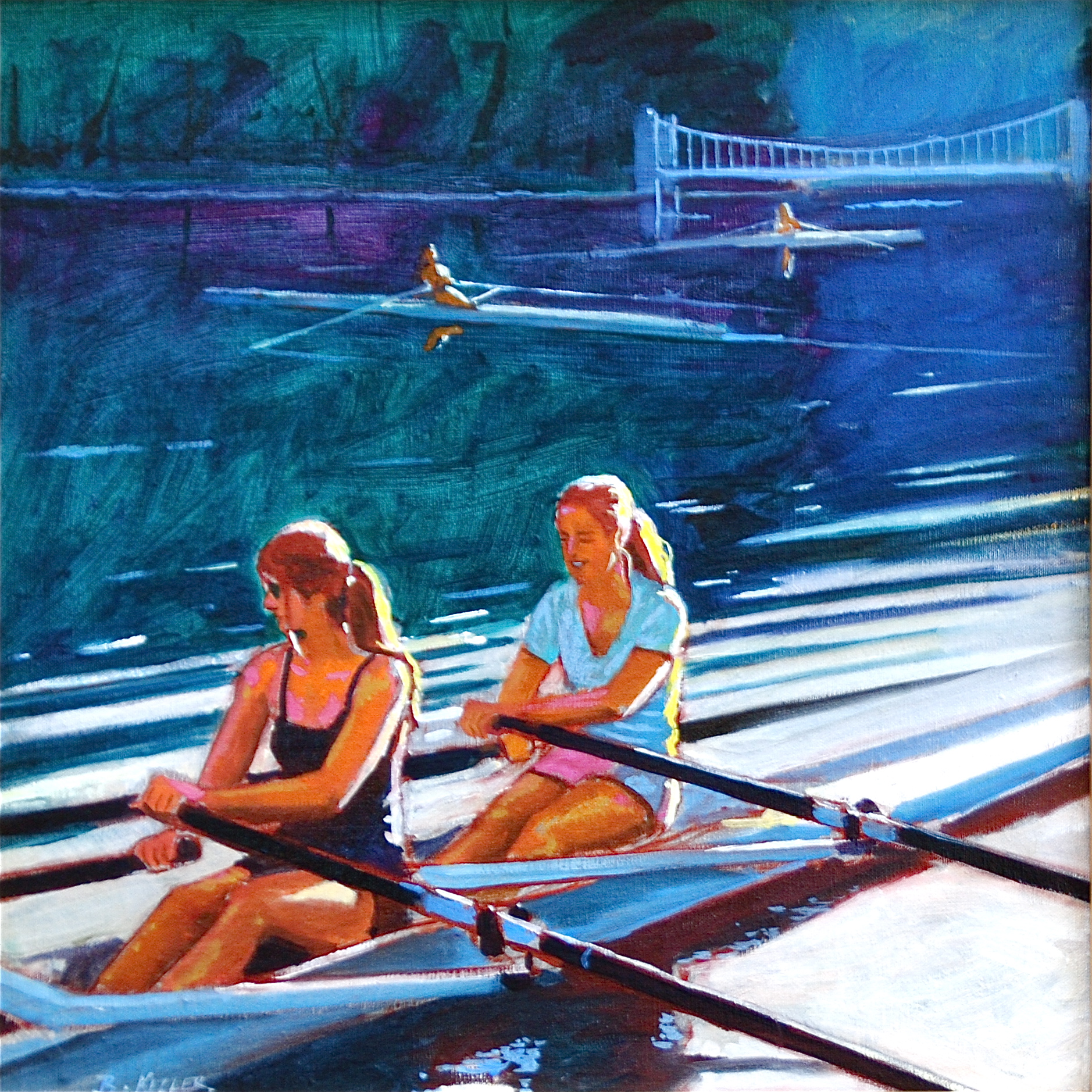 Cayuga Light- Two Girls