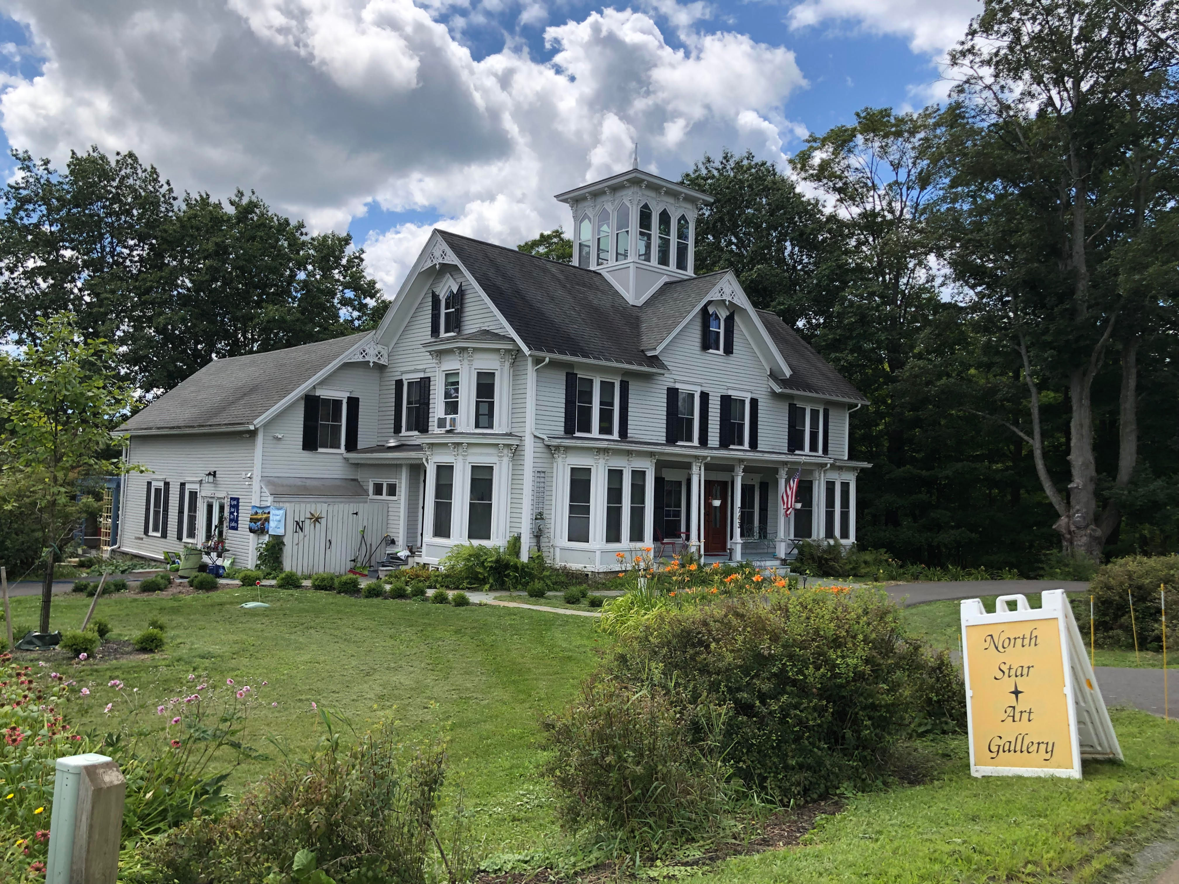 Farmscape with One Horse