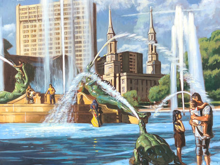 On Fountains- The Flow of Ideas and Imagery.