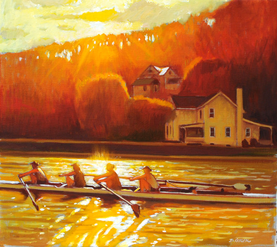 Sun Glint on Inlet