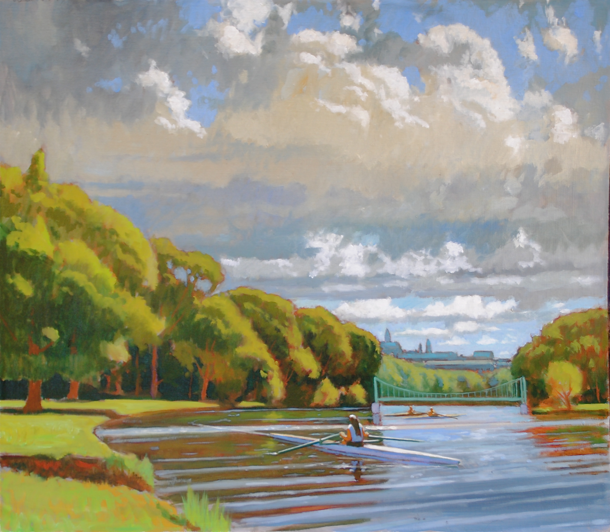 Scullers on the Inlet, Ithaca, NY