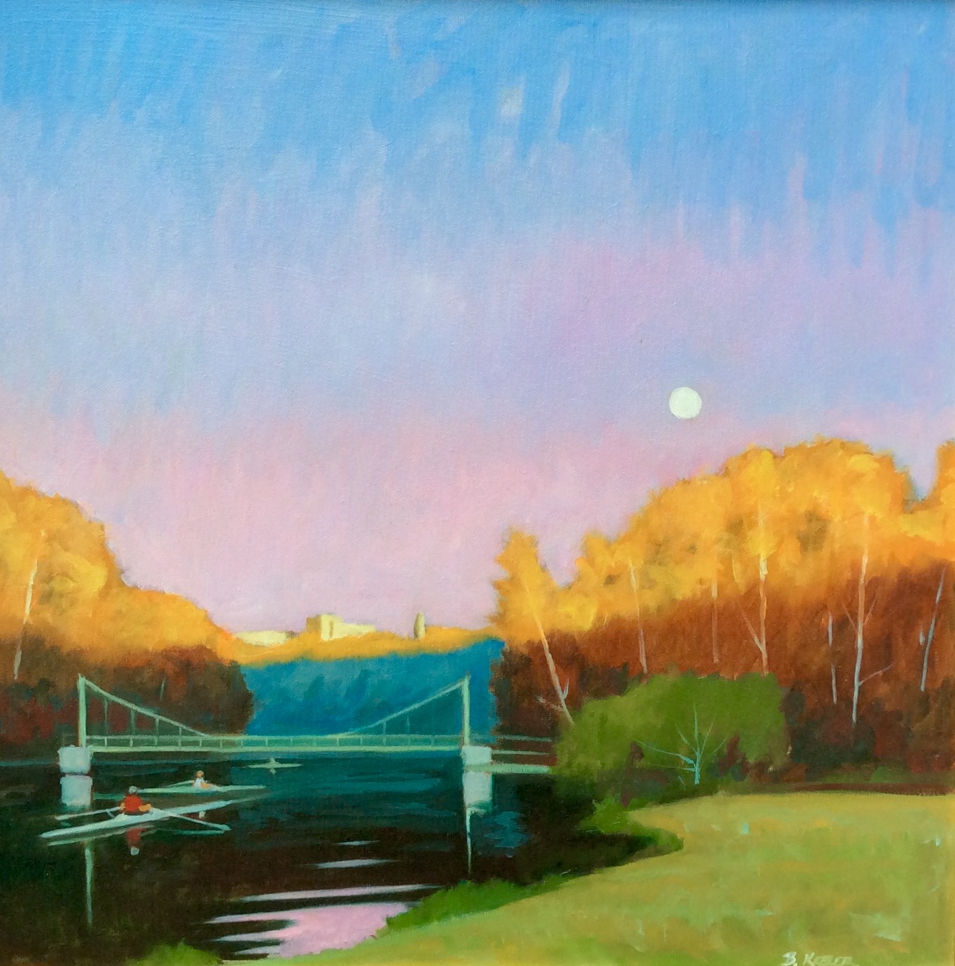 Cayuga Moonrise