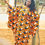 Thumbnail: Orange Embellished Kaftan 