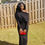 Thumbnail: Red Tempo dress- black