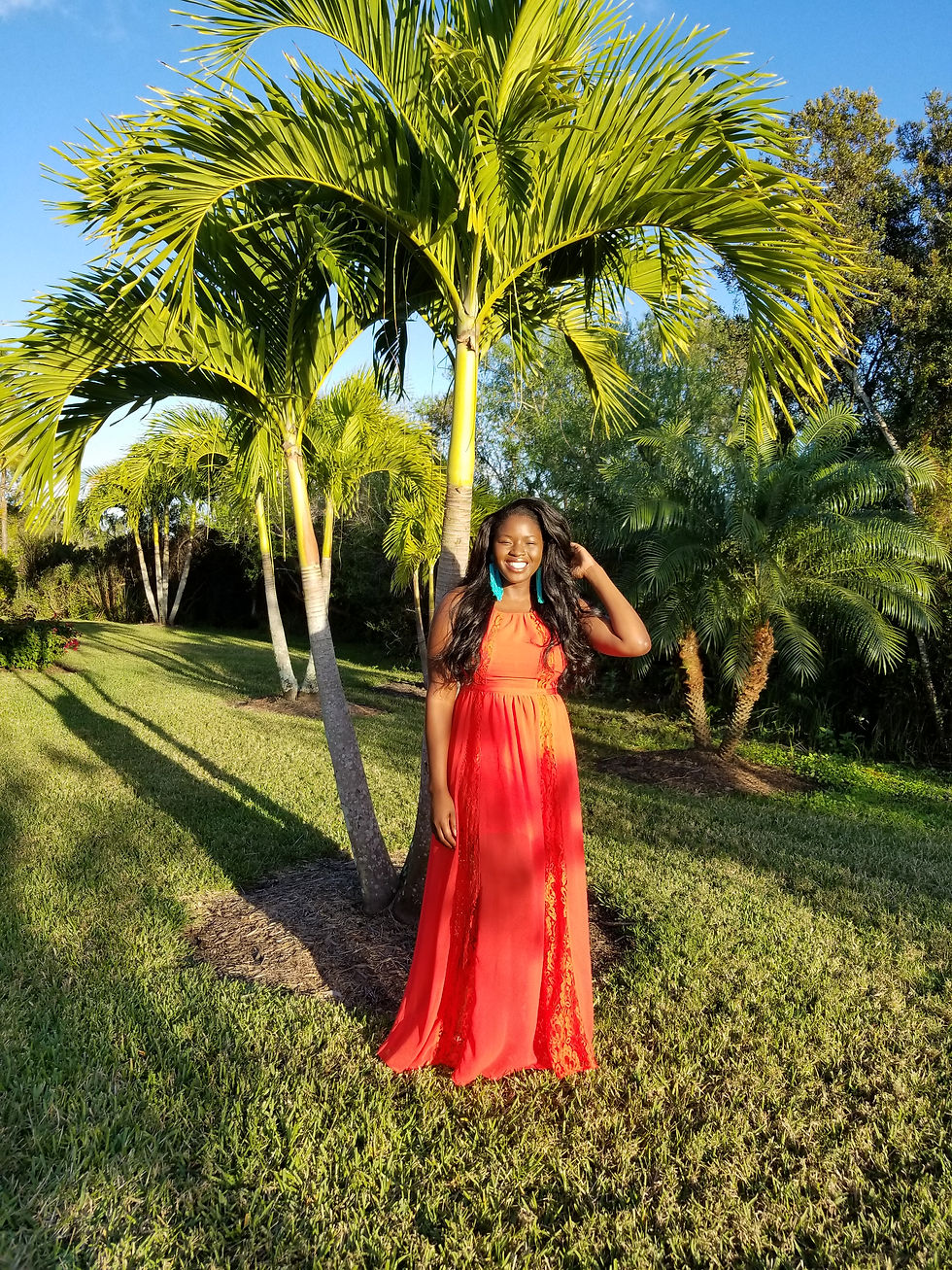 Thumbnail: A mix of lace maxi dress