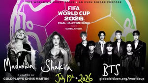 Histórico: Madonna, Shakira y BTS protagonizarán el primer show de medio tiempo en una Final del Mundial