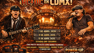 AC/DC sacude la CDMX con un ritual de rock eterno