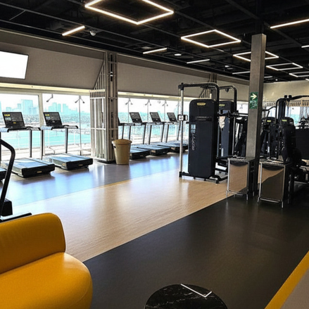 UPDATED FITNESS CENTER