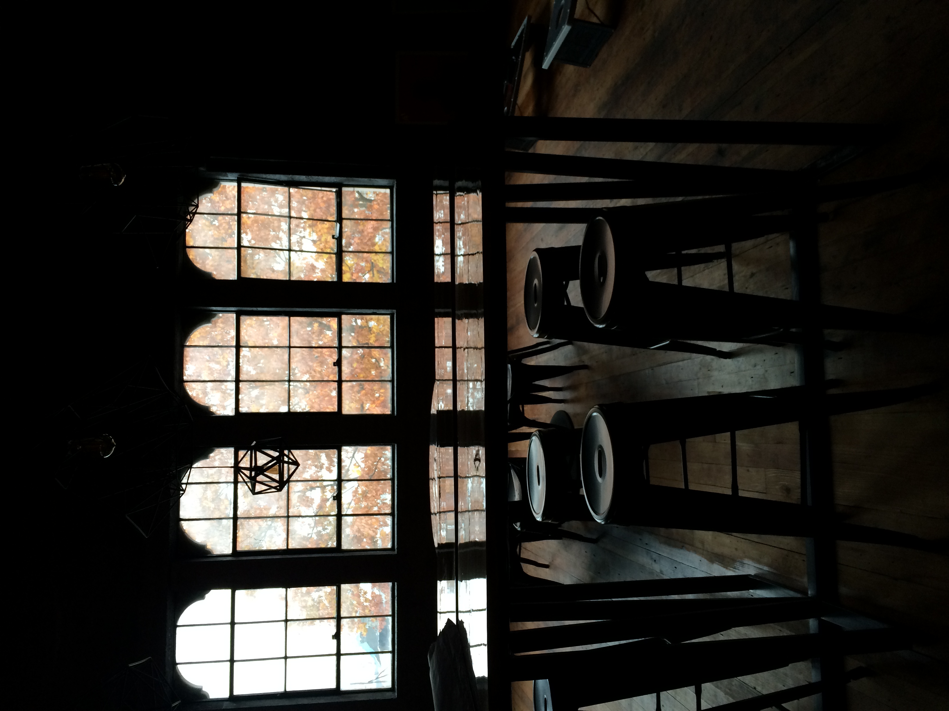 The communal table.