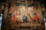 Marriage at Cana 1637-1658 Doggie in lower right corner Photo from Wikimediacommons