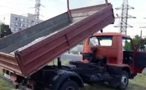 სამშენებლო ნაგვის გადაყრა