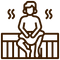Sauna vector