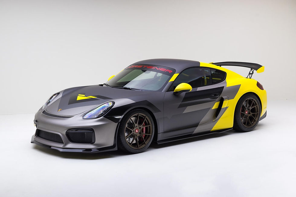 Thumbnail: Porsche Cayman GT4 Vorsteiner Aero Kit (2016)