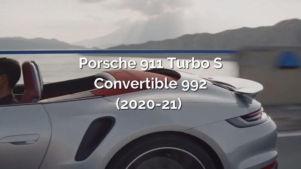 Thumbnail: Porsche 911 Turbo S Convertible 992 (2020-21)