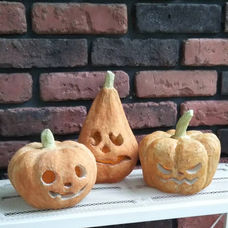 モルタルデコ®️ モルタルデコ kc-forest つくば教室 9月『ジャック・オー・ランタン』参加者募集中