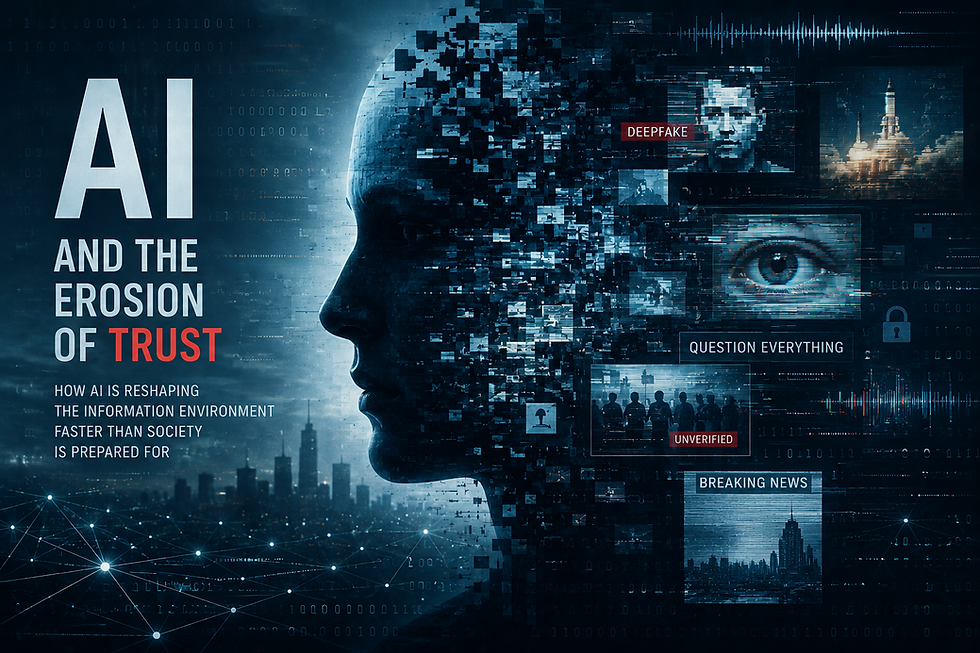Artificial Intelligence & the Erosion of Trust