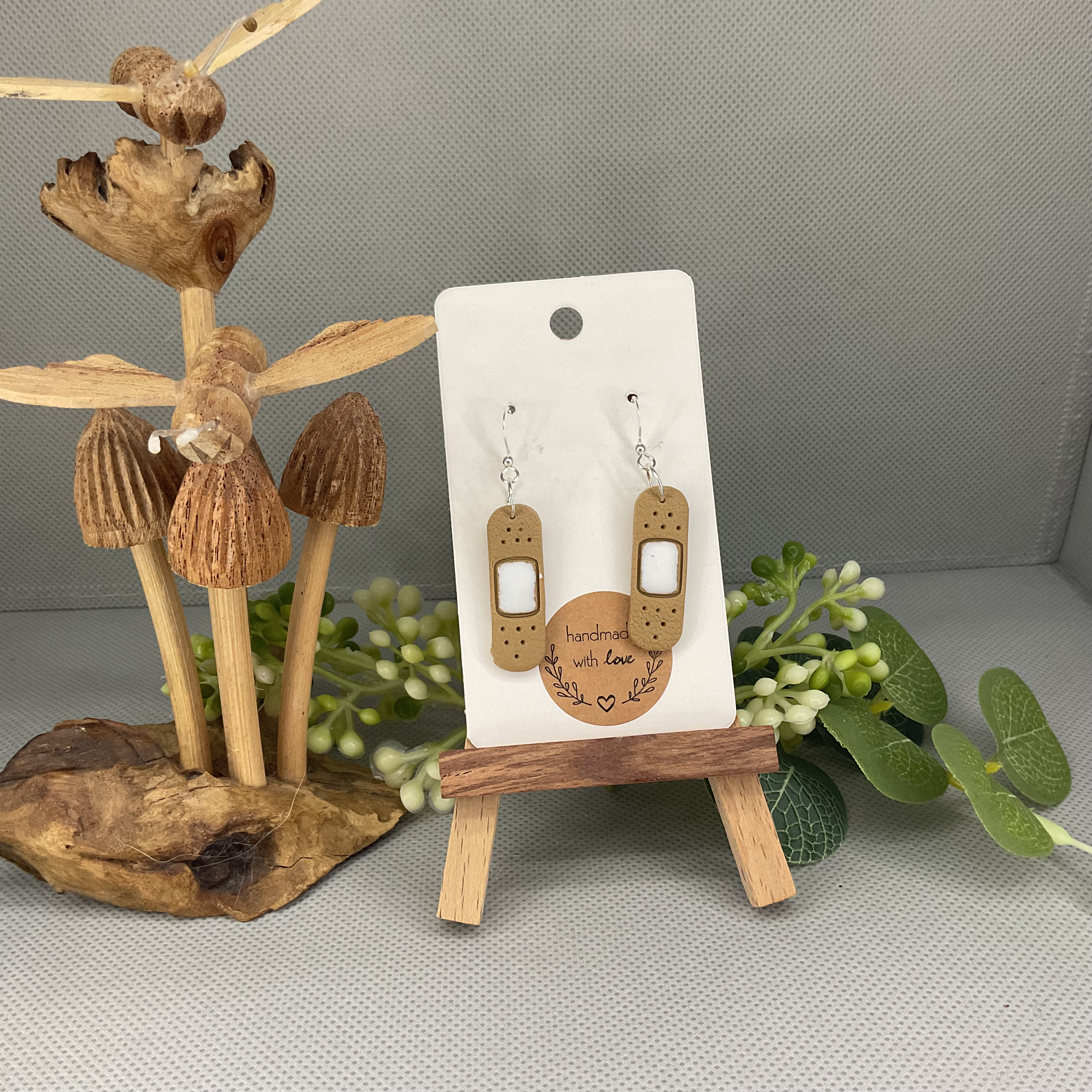 Plaster Earrings