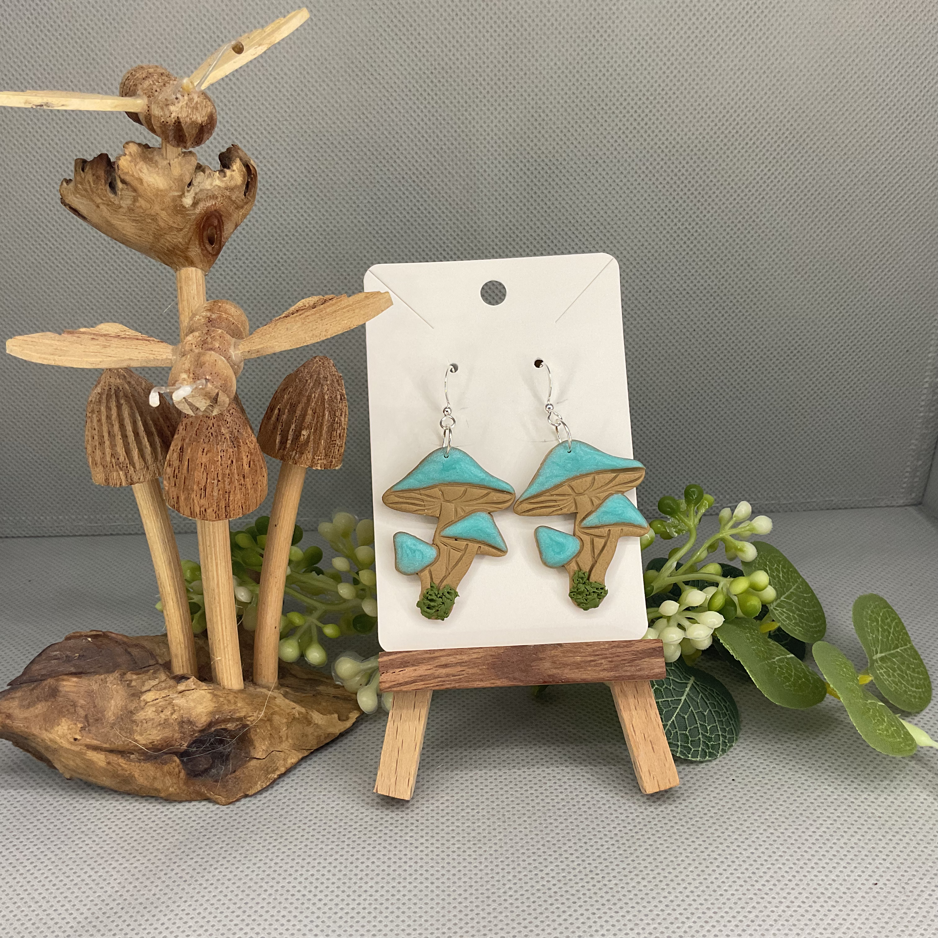 Toadstool Cluster Earrings