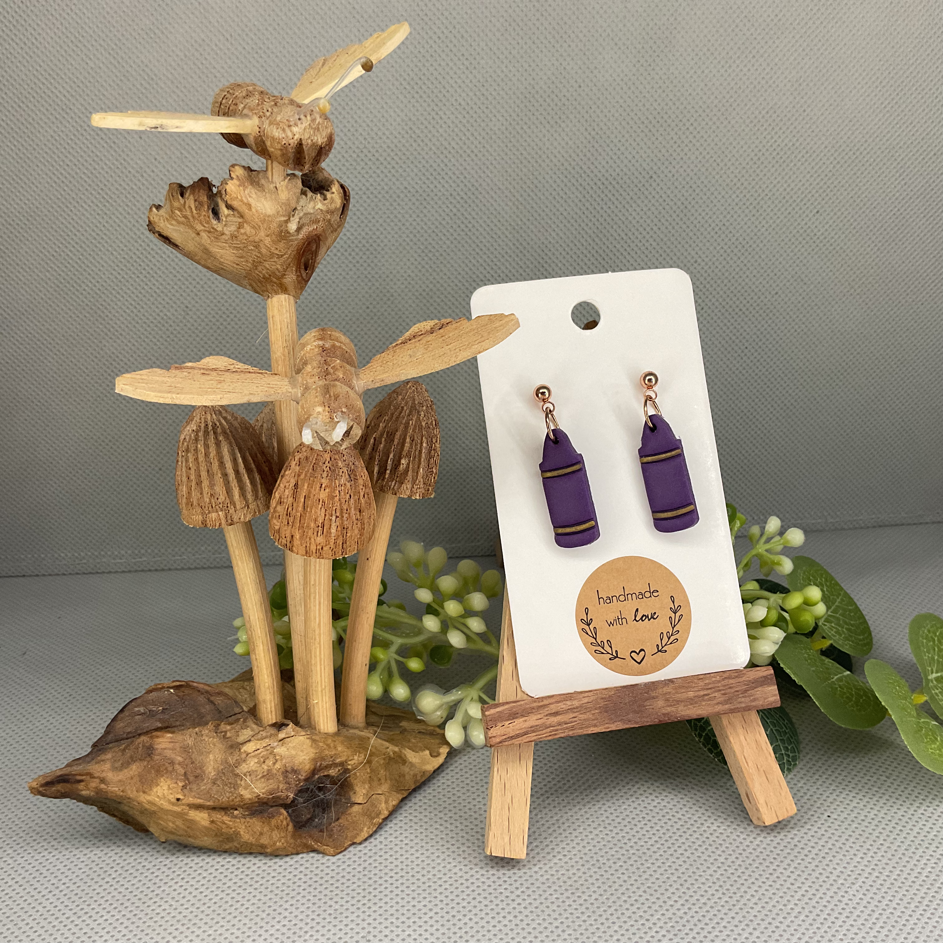 Crayon Earrings