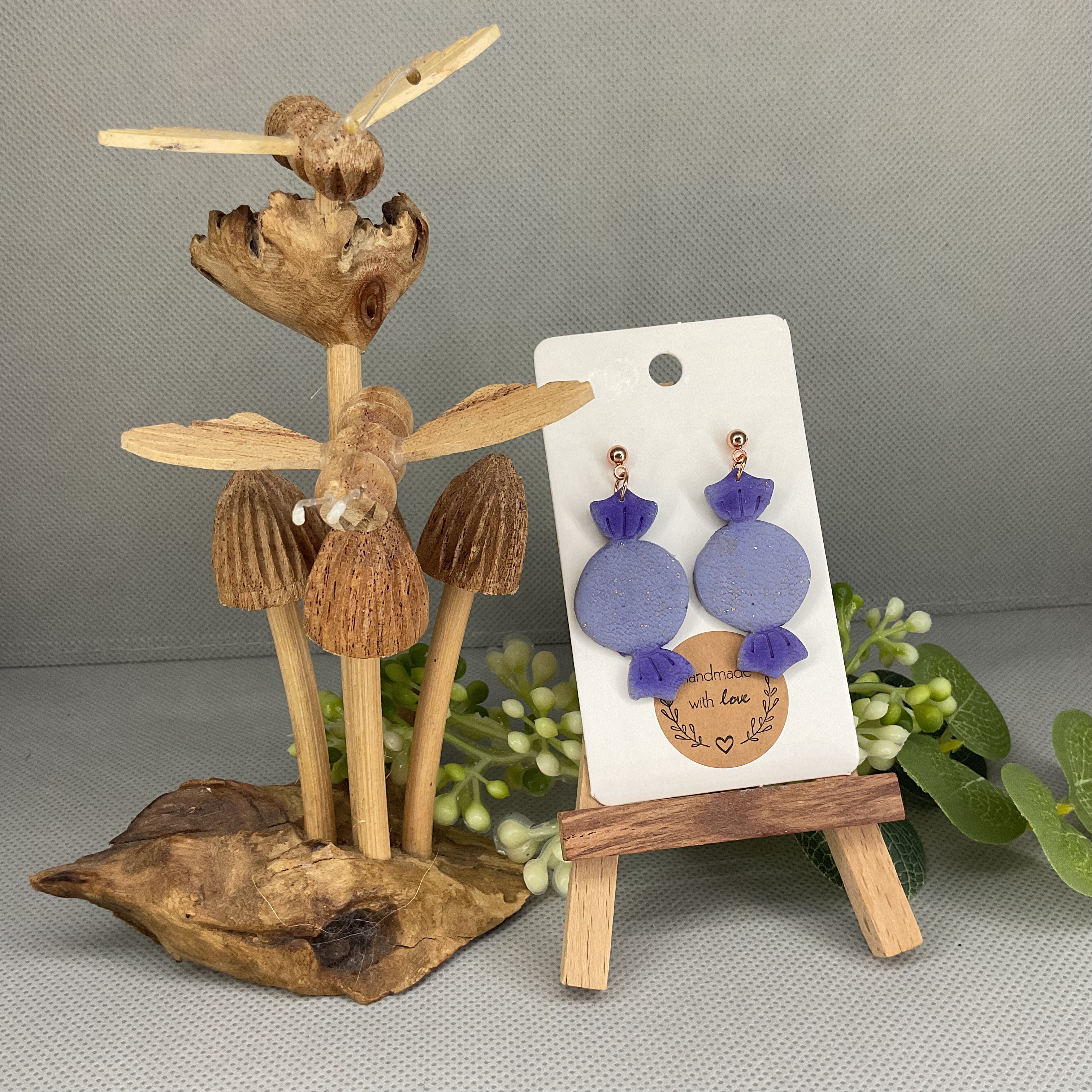 Wrapped Lolly Earrings