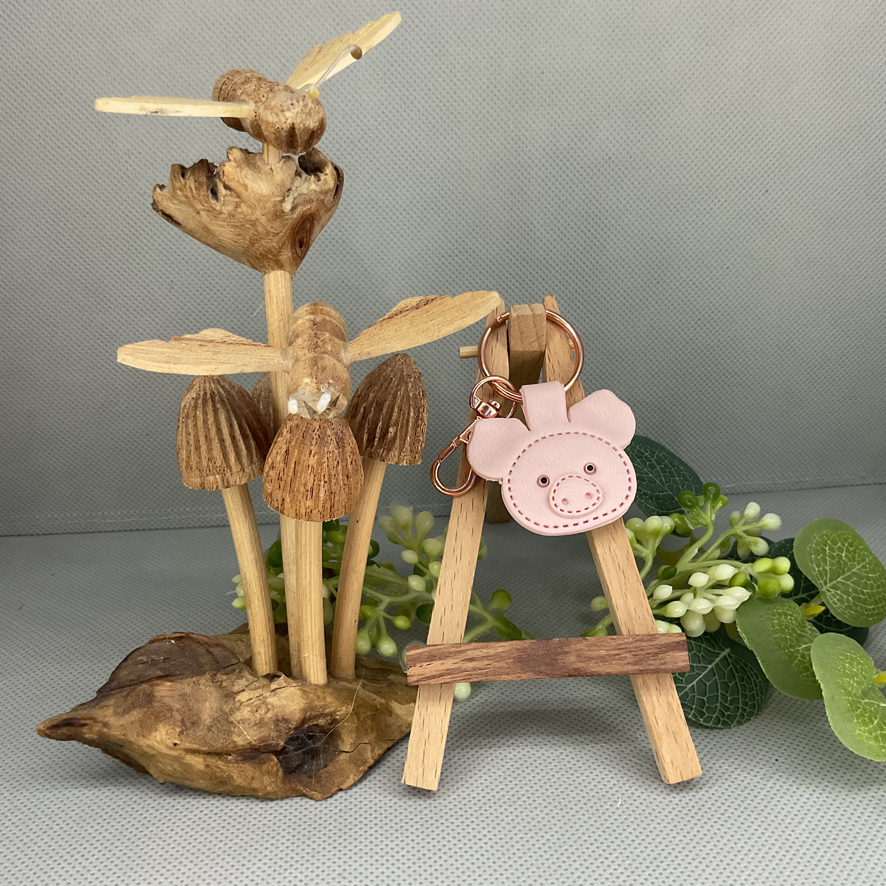 Pig Keychain