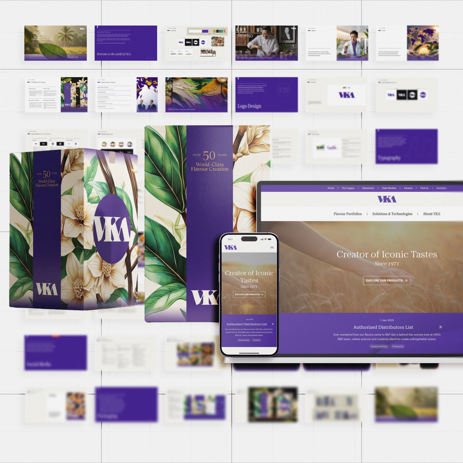 VKA brand design project image