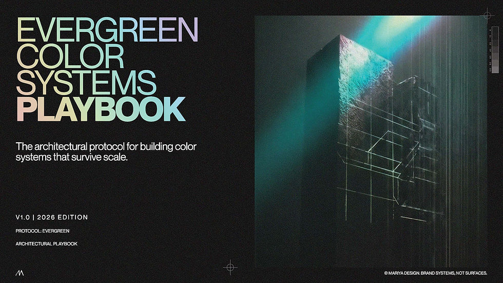 brand color workbook for building scalable and consistent color systems
