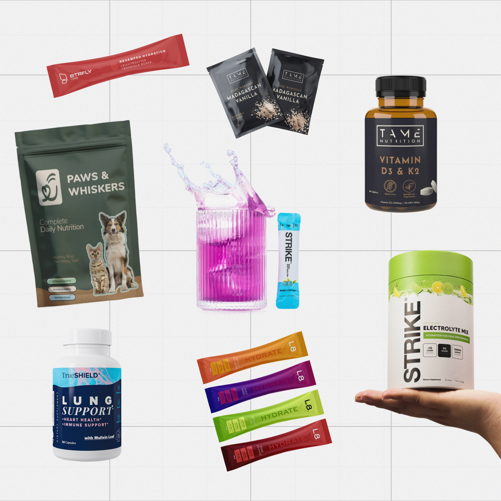 Nutrition & packaging brand design project image