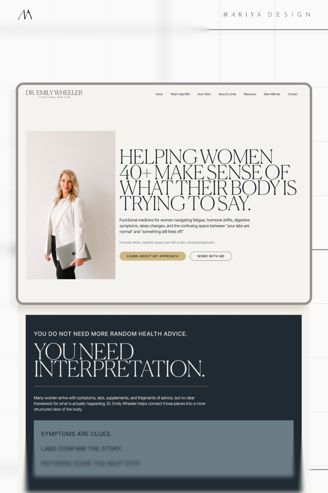 Dr. Emily Wheeler visual application 3
