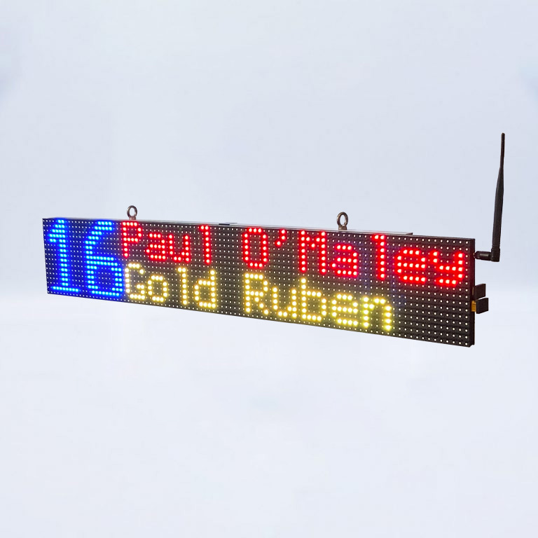 Original supplied LED display photo