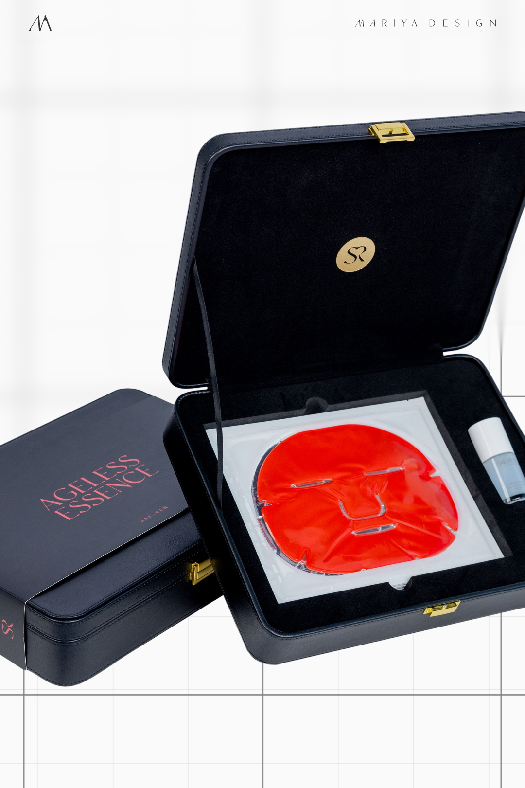 Ageless Essence — The system extended into a more dramatic treatment presentation.