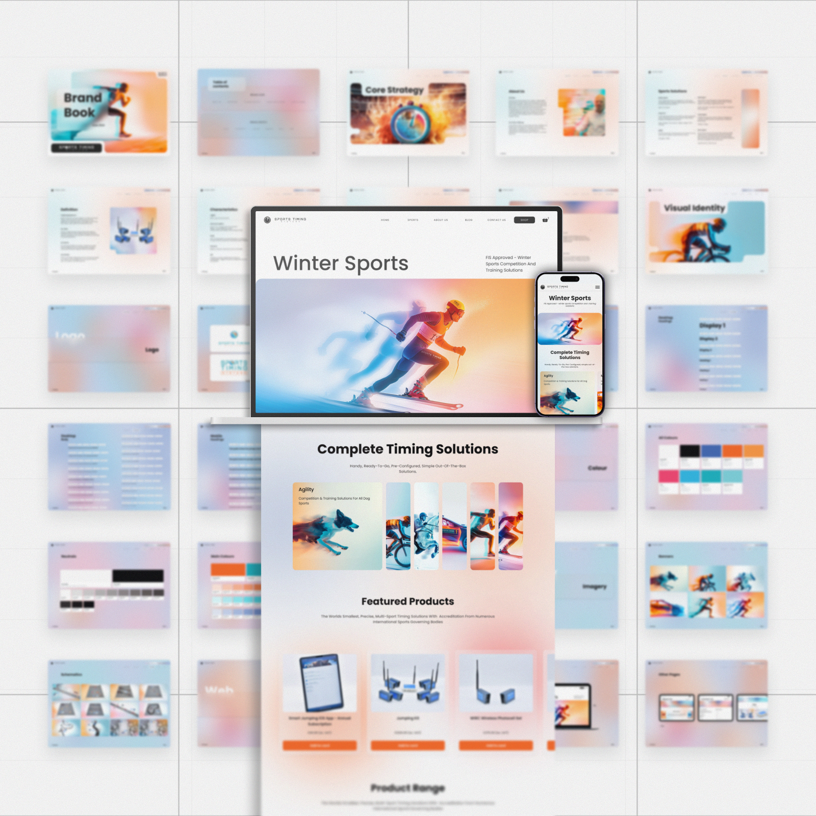 Sports Timing Systems visual application 1