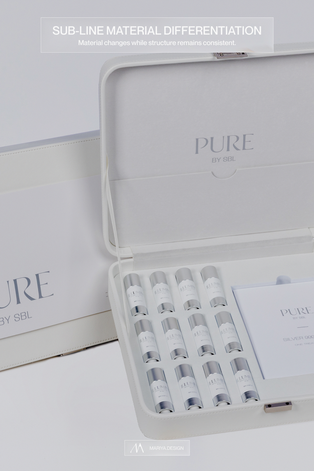 PURE — A cooler expression within the same packaging family.