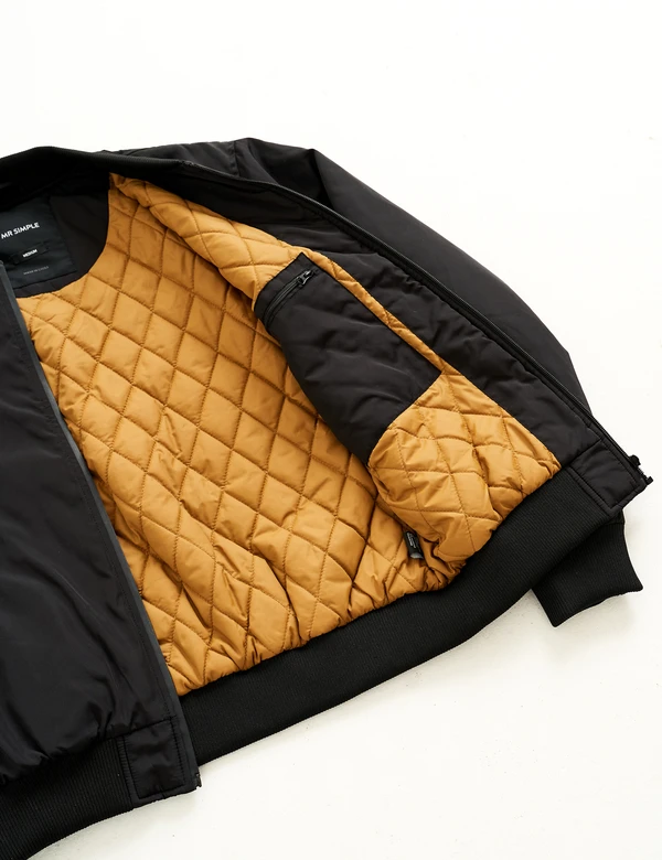mr simple bomber jacket