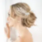 Gia Comb is a unique, stylish accessory made with shiny, flexible French wire and adorned with soft, fresh water pearls. The