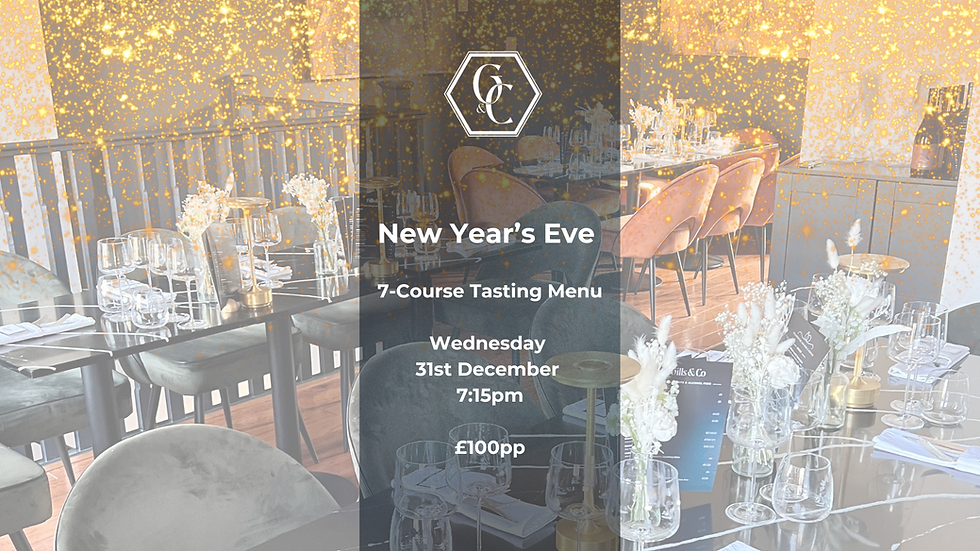 New Year's Eve 7-Course Tasting Menu | £100pp | 7:15pm