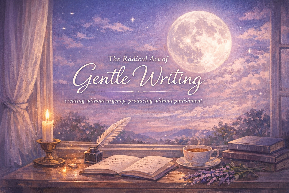The Radical Act of Gentle Writing