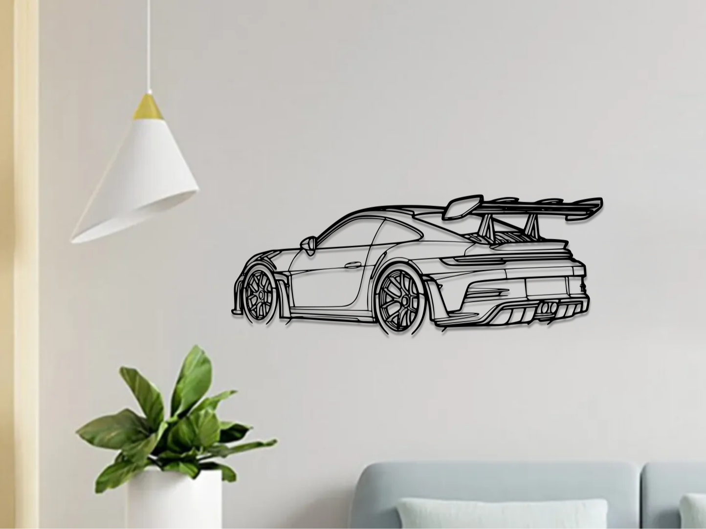 Porche wall art