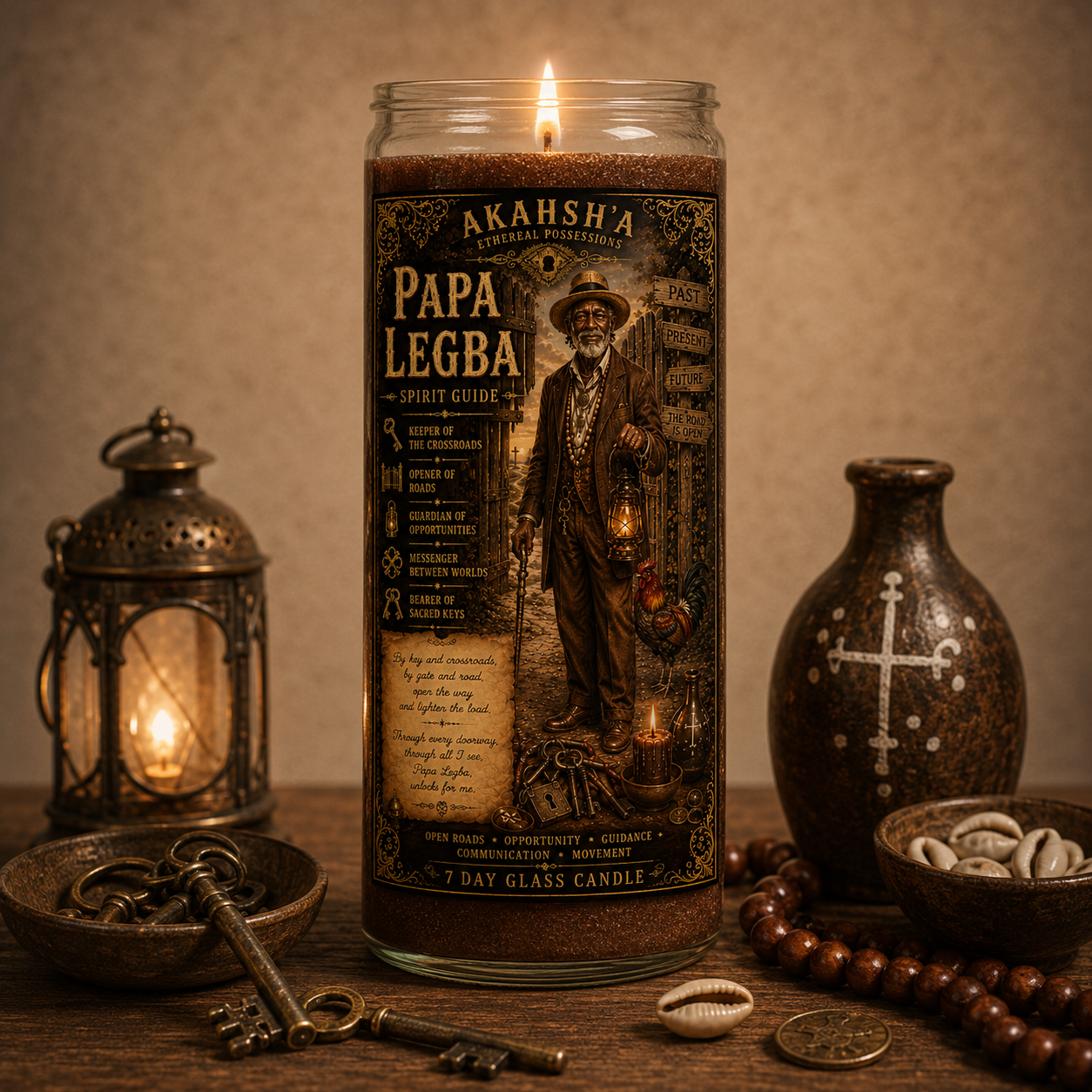7 Day Candle — Papa Legba
