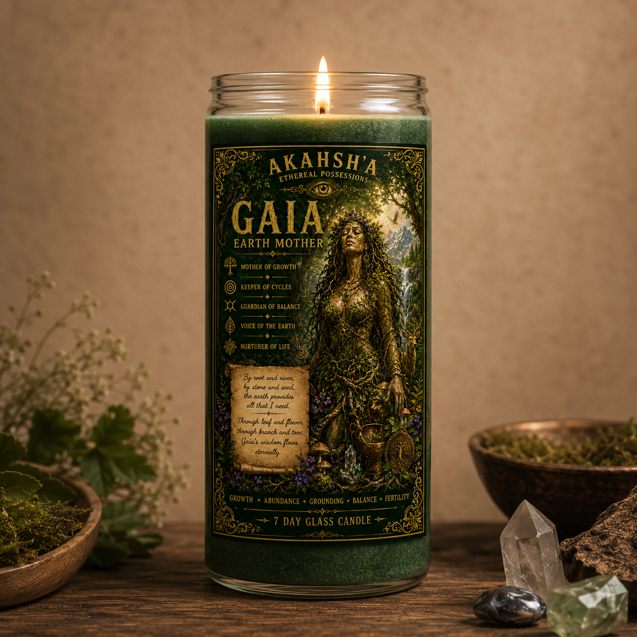 7 Day Candle — Gaia