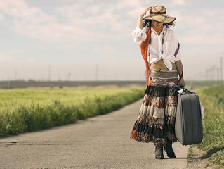 Porque ela abandonou o Homem que ama...