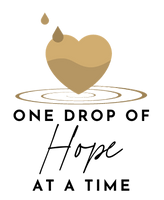 One Drop of Hope at a Time logo with Vilu Nayeli