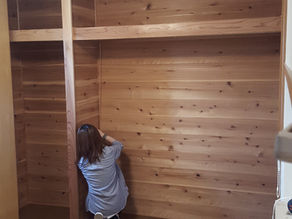 【クローゼット解体】