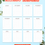 Thumbnail: Roberto – Academic Printable Calendar | Aug 2025 to Jul 2026 | Letter Size