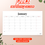 Thumbnail: 2026 Printable Calendar (Legal | Horizontal) - Grace